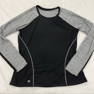 Athleta Scoop Neck Dry Fit Athletic Long Sleeve Tee Shirt